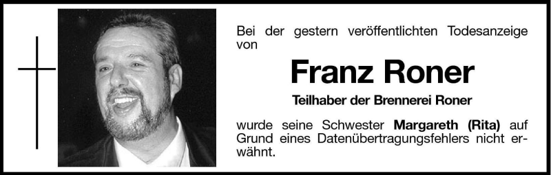 Traueranzeigen