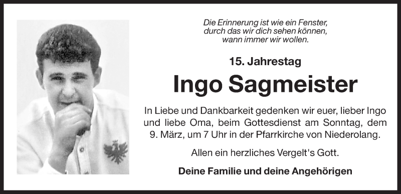 Traueranzeige