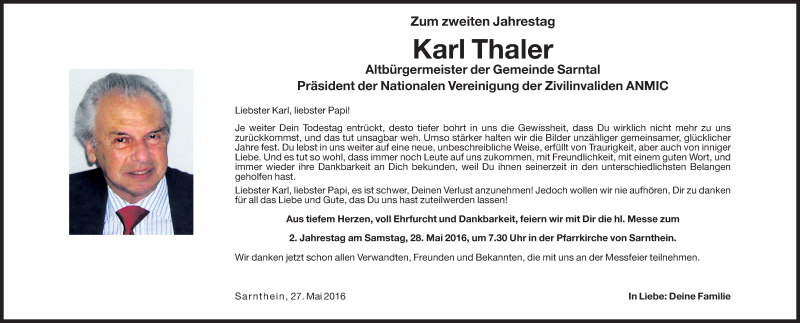 Traueranzeige