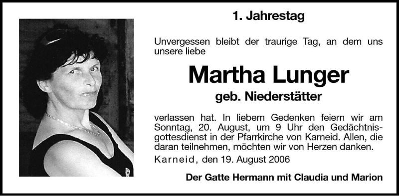 Traueranzeigen