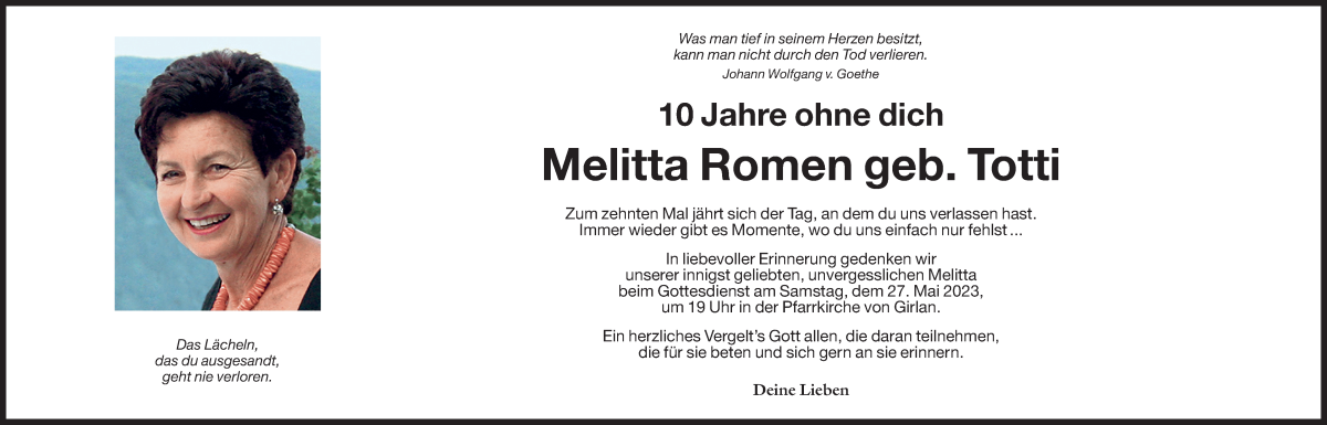 Traueranzeige