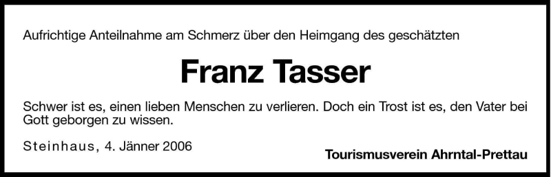 Traueranzeigen
