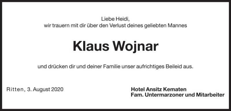 Traueranzeige