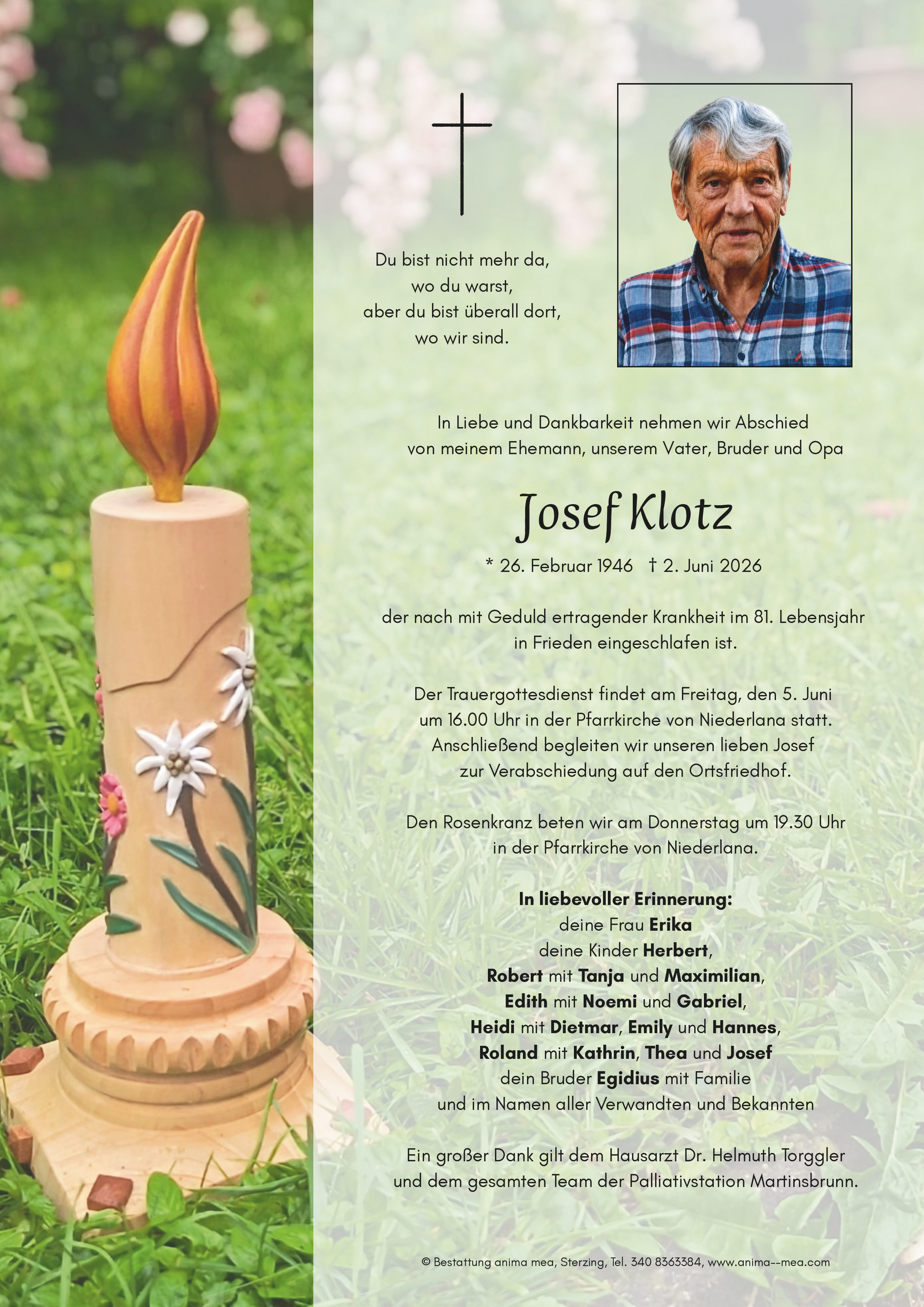 Parte Josef Klotz