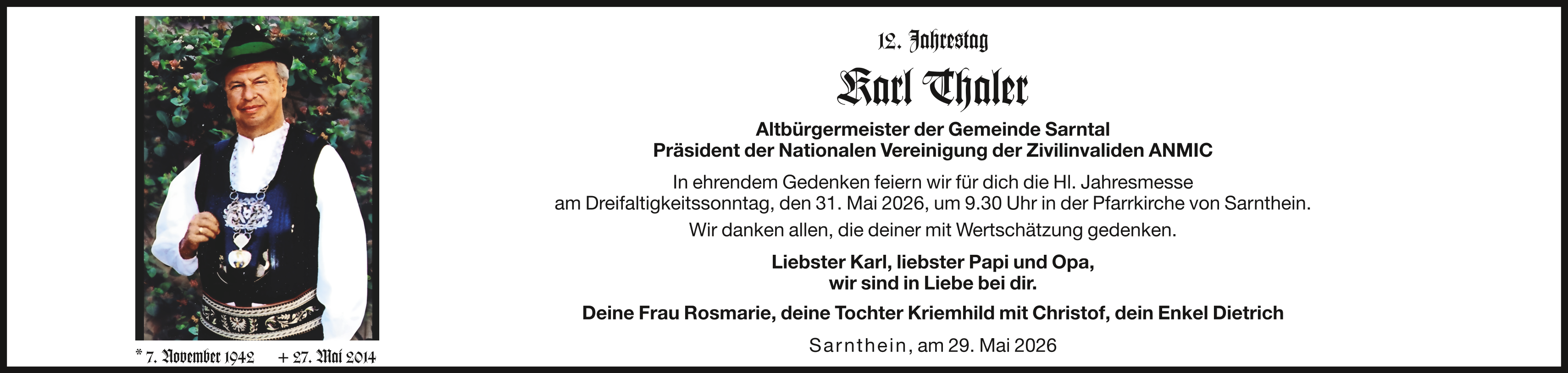 Thaler Karl