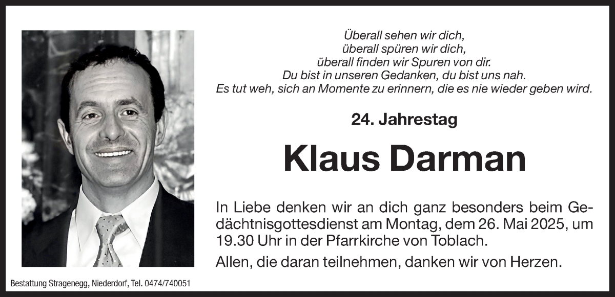 Traueranzeige