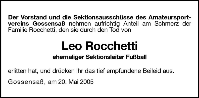 Traueranzeigen