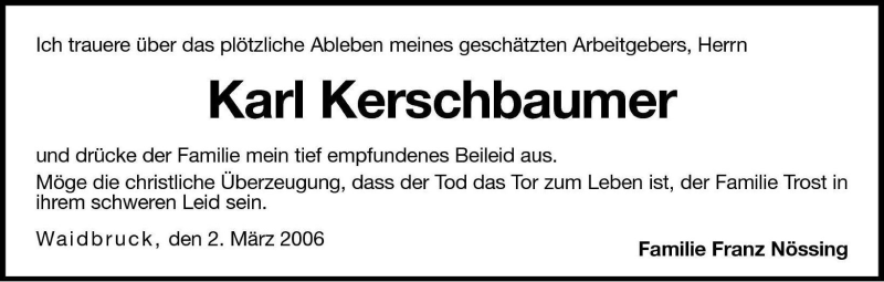 Traueranzeigen