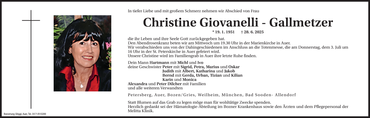 Traueranzeige