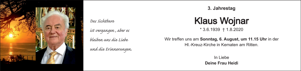 Traueranzeige