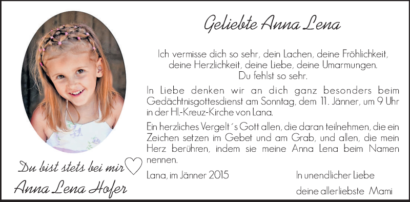 Traueranzeige