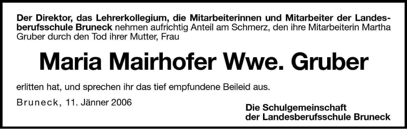 Traueranzeigen
