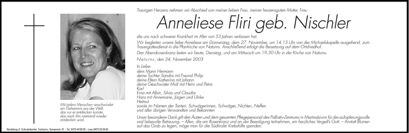 Traueranzeigen