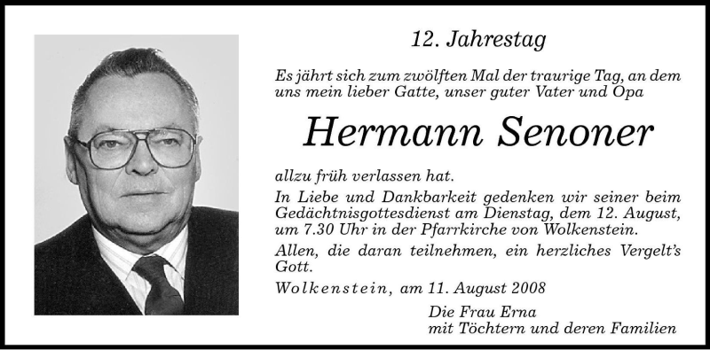 Traueranzeigen