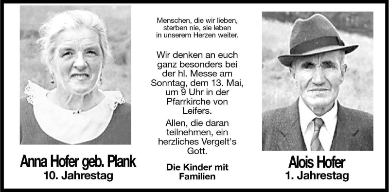 Traueranzeigen