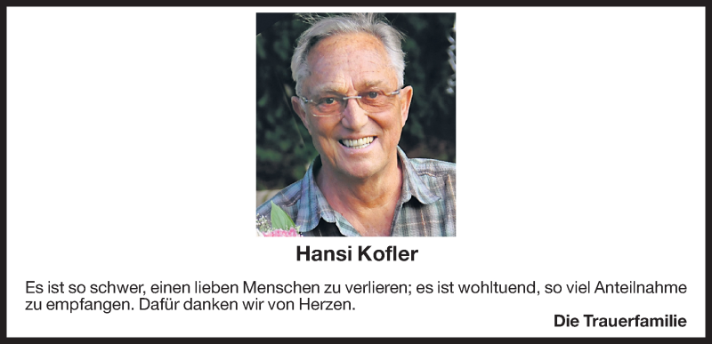 Traueranzeige