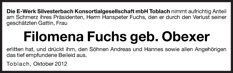Traueranzeige