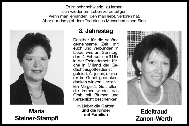 Traueranzeigen