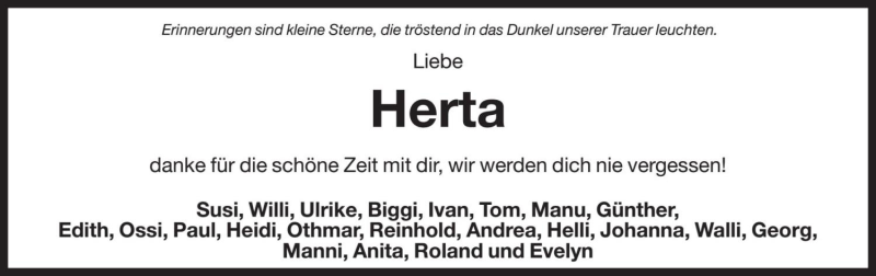 Traueranzeige