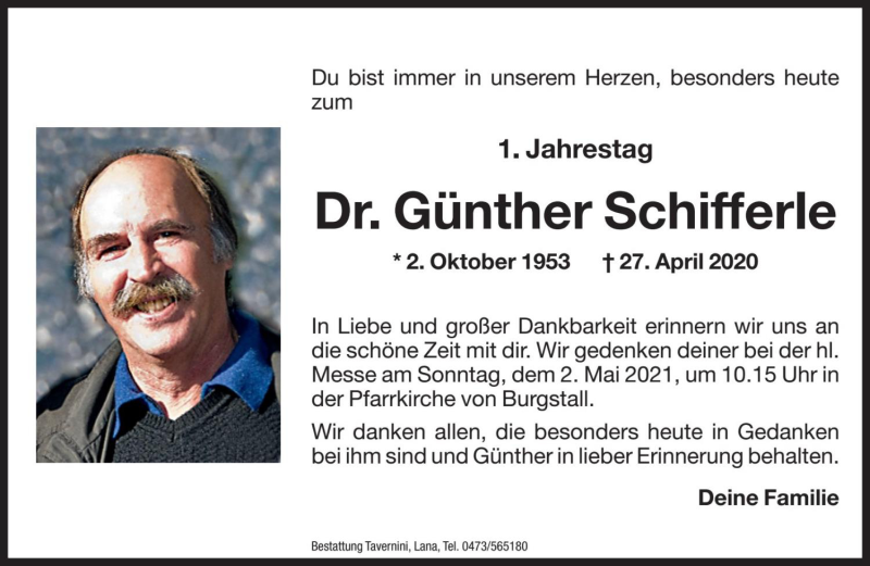 Traueranzeige