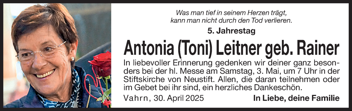 Traueranzeige