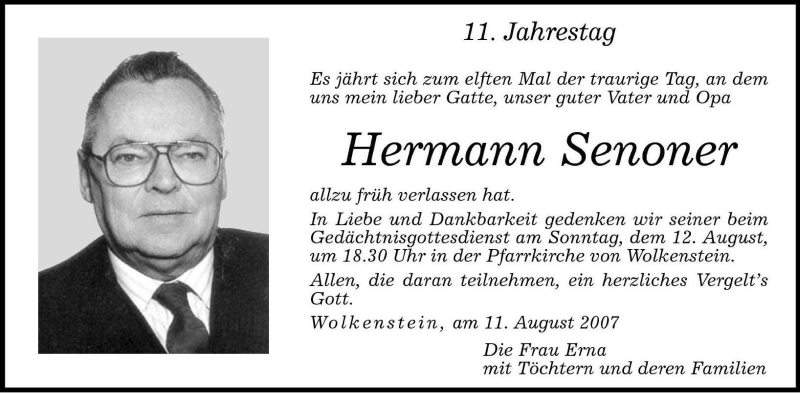Traueranzeigen