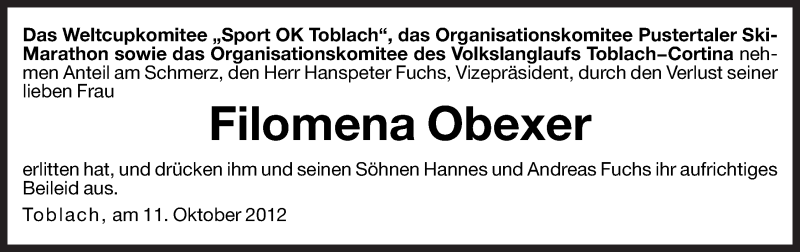 Traueranzeige