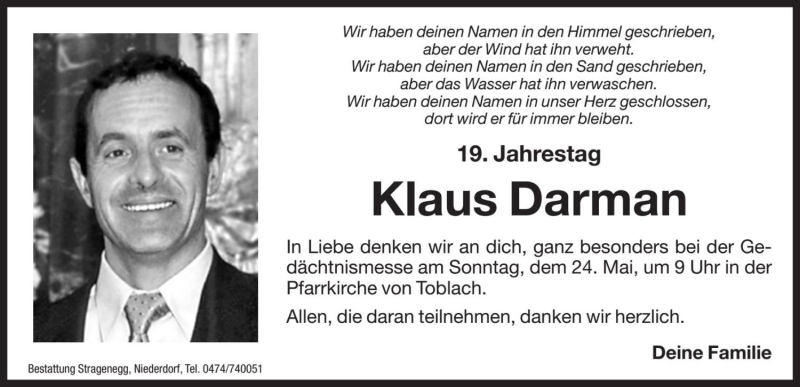 Traueranzeige