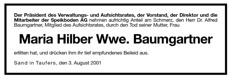 Traueranzeigen
