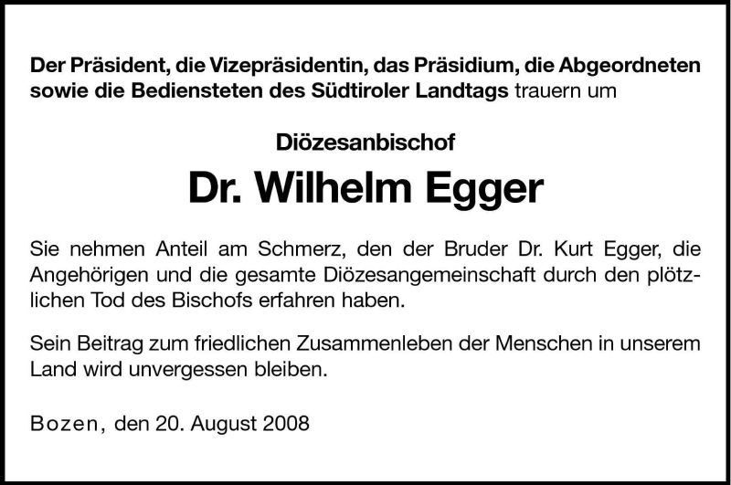 Traueranzeigen
