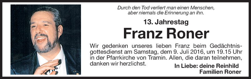 Traueranzeige