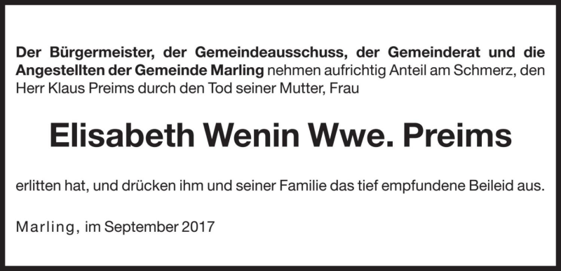 Traueranzeige