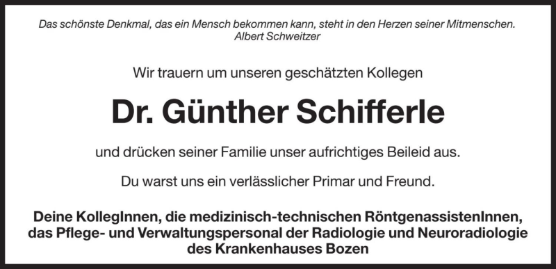 Traueranzeige
