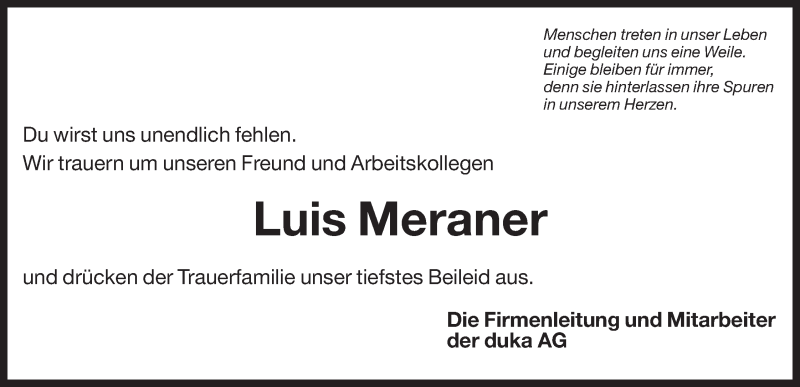 Traueranzeige