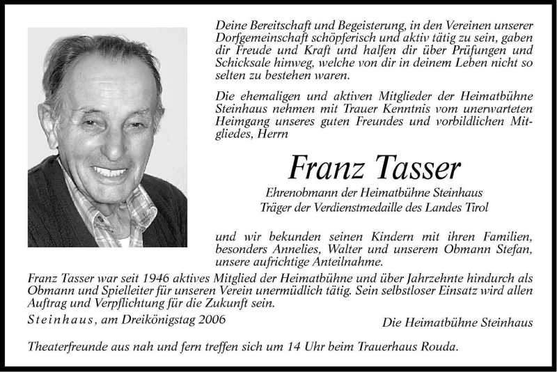 Traueranzeigen