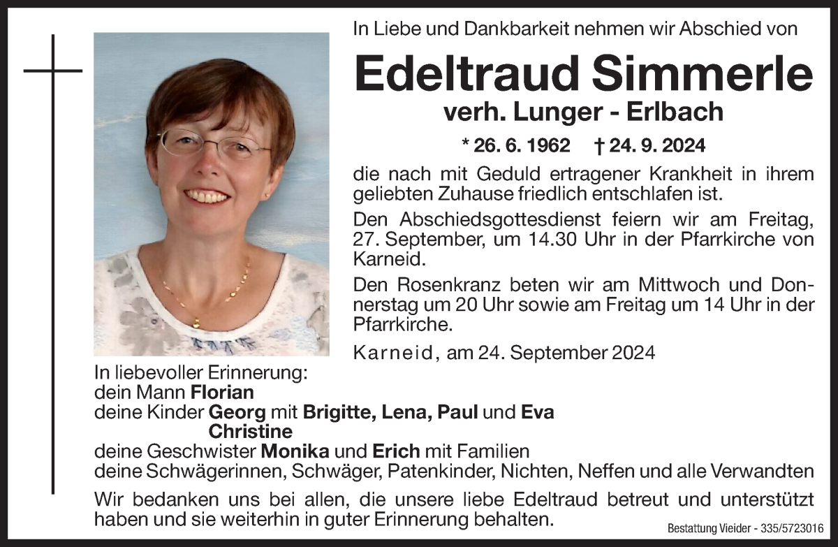 Traueranzeige