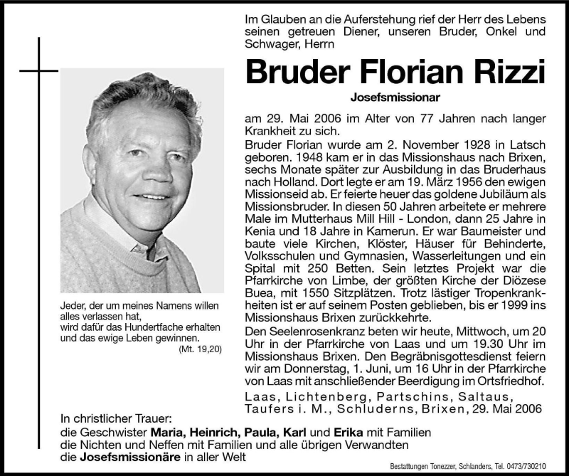Traueranzeigen