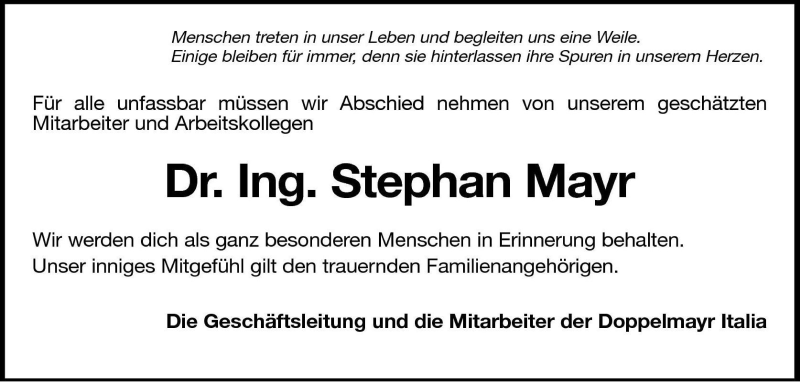 Traueranzeigen