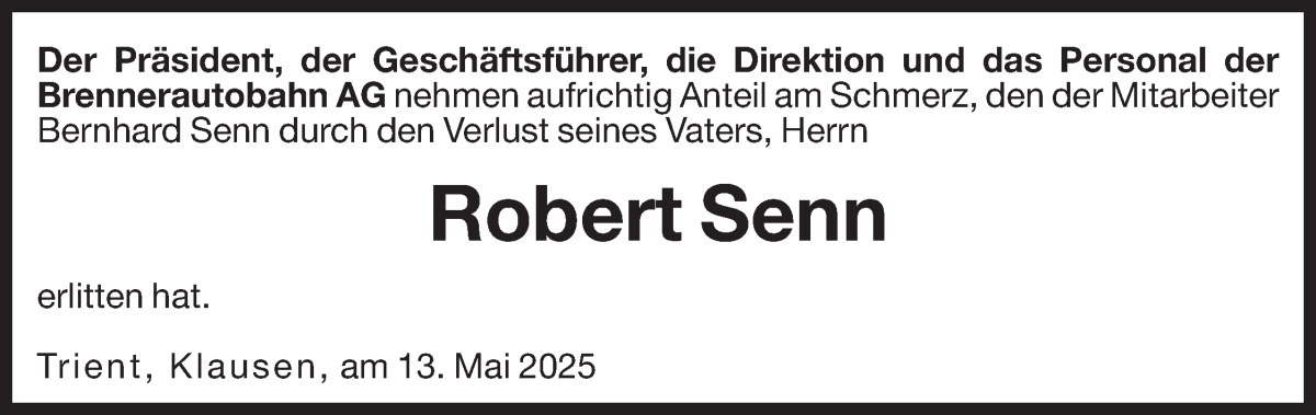 Traueranzeige