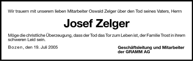 Traueranzeigen