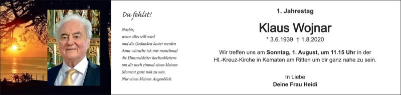 Traueranzeige