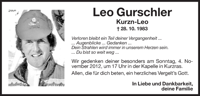 Traueranzeige