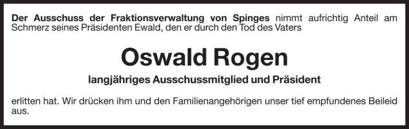 Traueranzeige