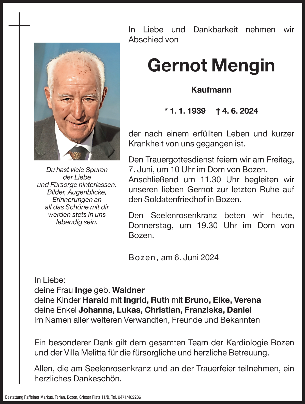 Traueranzeige