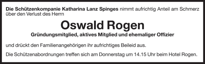 Traueranzeige