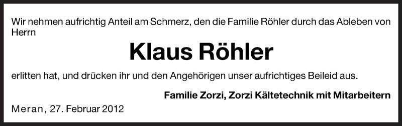 Traueranzeige