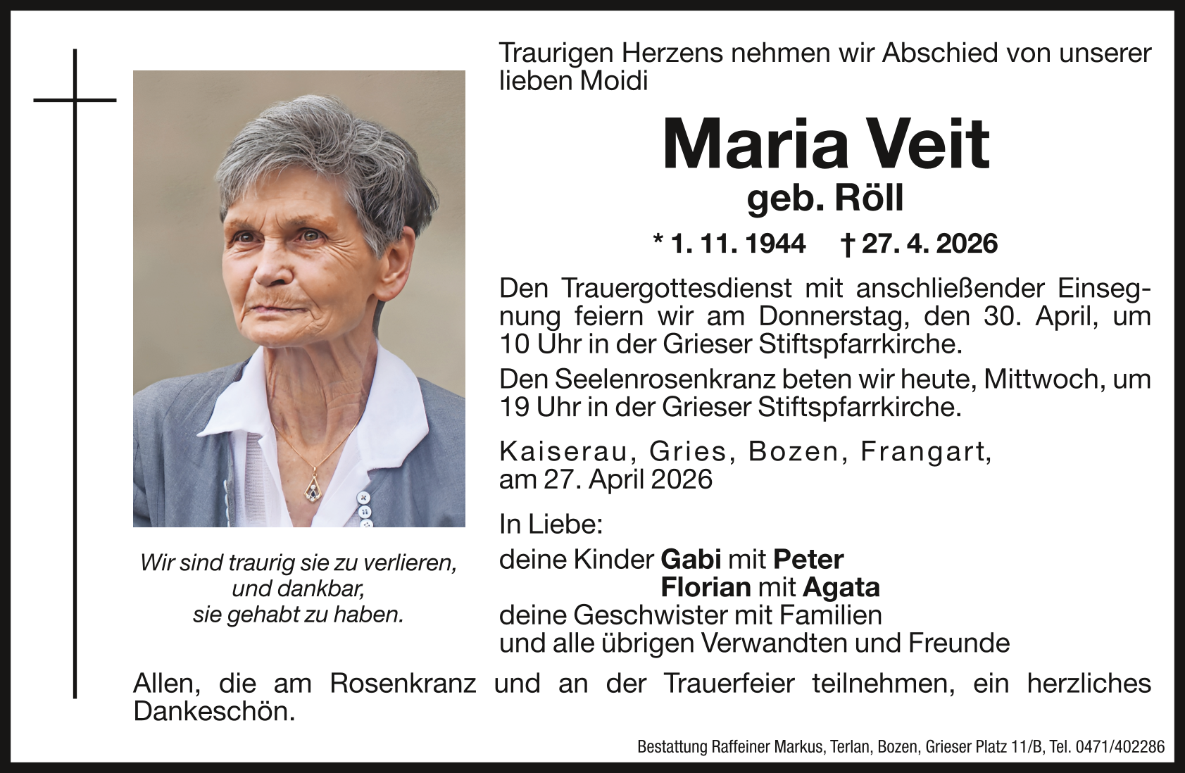 Röll Maria Veit - TA