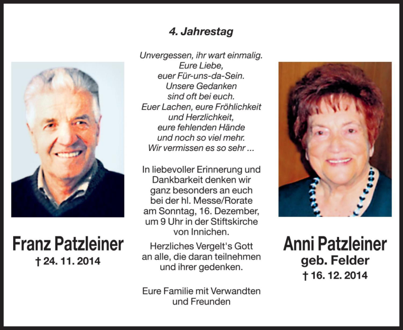 Traueranzeige