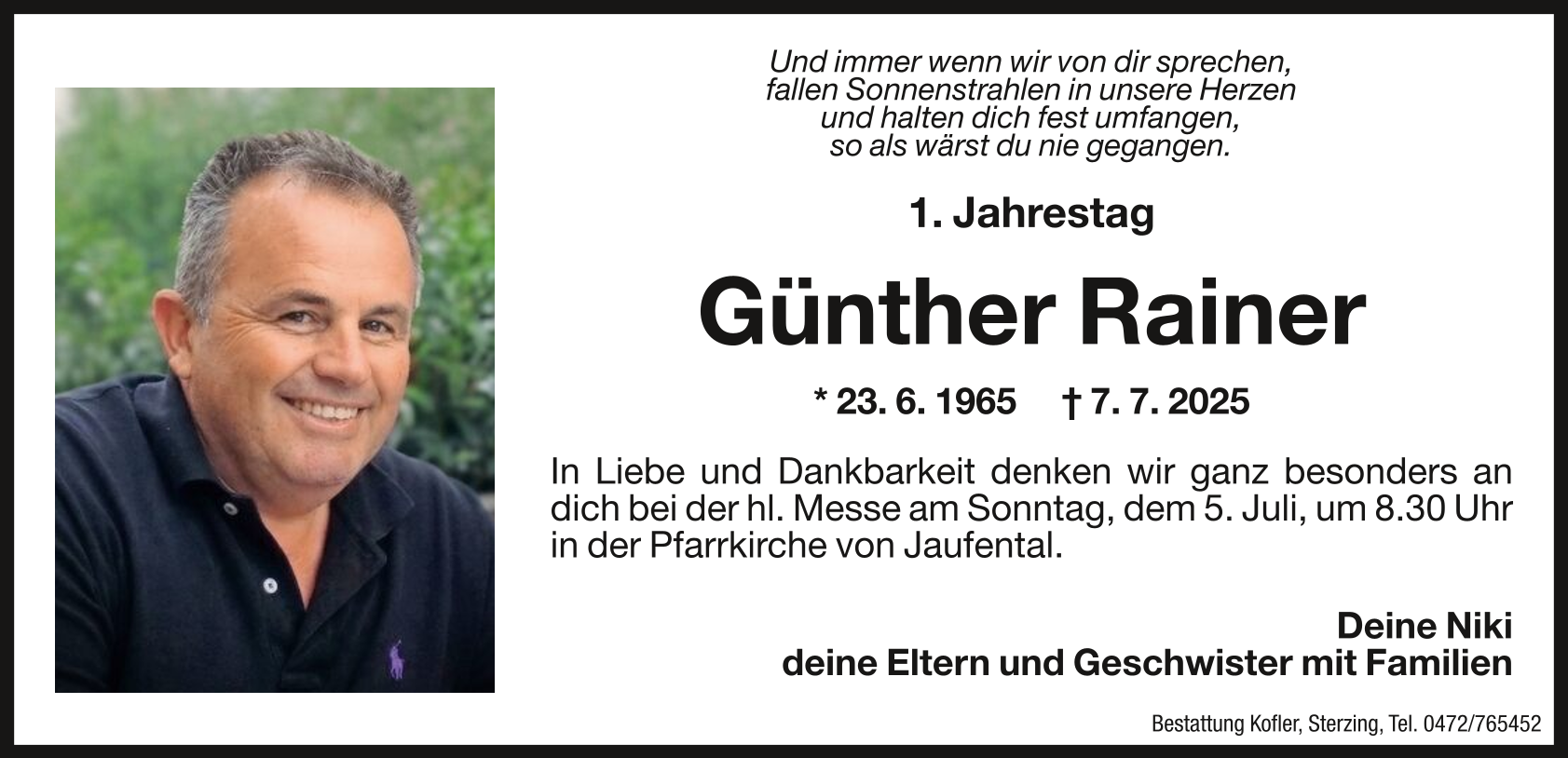 Rainer Günther - JA