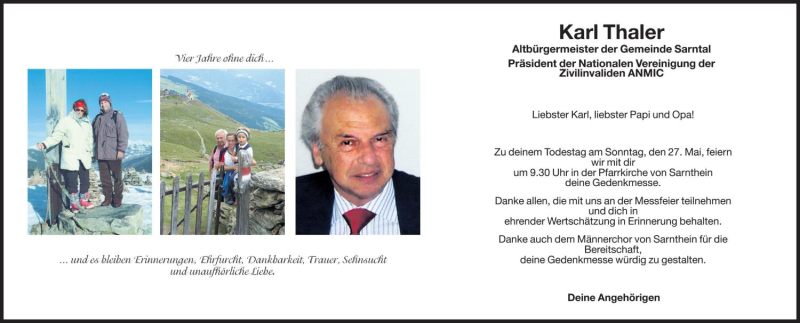 Traueranzeige
